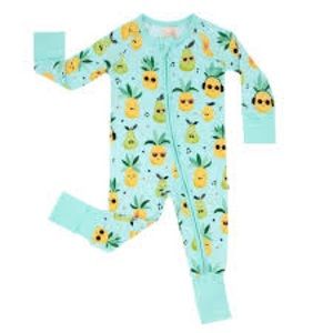 Little Sleepies Pineapple 3T zippy Pajamas